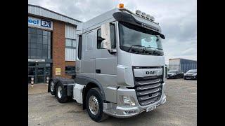 DAF FTR XF106 480 *EURO 6* 6X2 TAG AXLE TRACTOR UNIT 2018 - SO18 ZDE