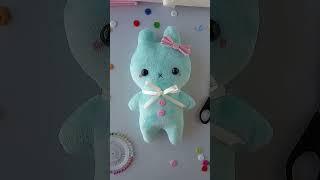 Bunny Soft Toy  #handmade #shorts #sewingprojects