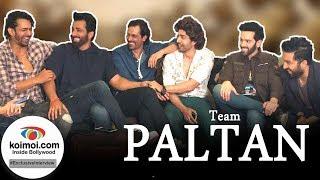 Paltan Team CRAZY & HILARIOUS Interview | Harshvardhan Rane | Sonu Sood | Gurmeet | Luv | Siddhanth