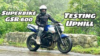 Taking GSR 600 #Superbike to Uphill || Eastrider Kiran