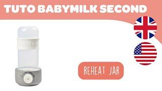 BEABA - Instructions for use : Babymilk Second, how to reheat jar.