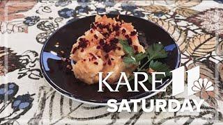 Making carrot mashed potatoes at the Arb's Farm