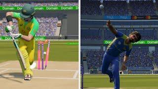 Lasith Malinga's Perfect Yorker  - Real vs Game ! Cricket 19 #shorts