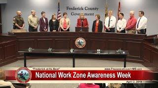 "Frederick at Its Best" - National Work Zone Awareness Week