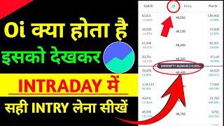 🫡OI Data को देखकर सही tradeकरना सीखो | OI Data Analysis | Oi Strategy | Banknifty me Oi Entry