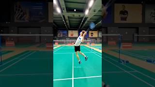 Arm power  #badminton #badmintontraining #badmintontrickshot #racket #smash #power
