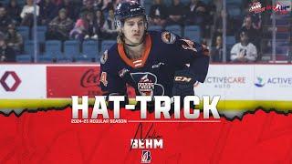 WHL Hat-Tricks – Nathan Behm Fires Home Three