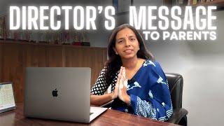 Director's Message to all parents ! The G21 School | Best CBSE School in Sonipat
