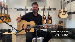 Maton Guitars EBG 808 TE #16854