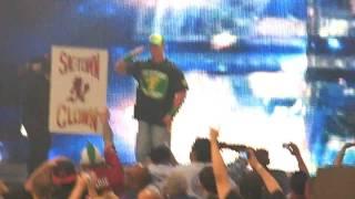 Me Booing John Cena's Entrance at The Bash