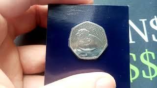 UK 2020 Snowman 50p 50 pence coin VALUE + REVIEW