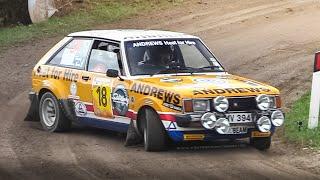 Talbot Sunbeam Lotus RWD Gr. 2 Rally Car: Sound, Accelerations, Jumps & Show at RallyLegend!