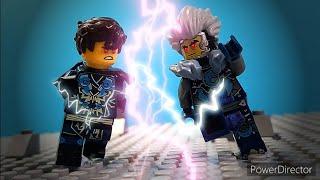 Ninjago Evil Jay vs Cinder Training | Ninjago Dragons Rising