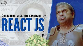 React Js Job Market And Salaries in India | React Js Tutorials in Telugu | Brolly Academy