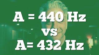What's the Deal With A = 440 Hz vs 432 Hz? Let's Talk!