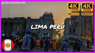 Mini tour in Plaza San Martin / LIMA / Walk Tour 4K UHD 2022 