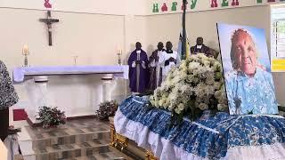 BURIAL MASS VERONICA KIRIGO MOTHER TO FR. HERMAN KIBOI ST JOHN BAPTIST MICHA OUTSTATION