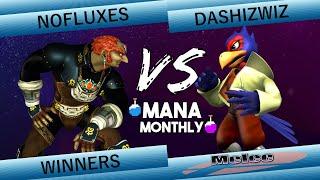 Mana Monthly 1 - NoFluxes (Ganondorf) vs DaShizWiz (Falco) Smash Melee Tournament