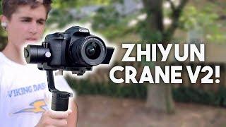 Is a $650 stabilizer worth it? Zhiyun Crane V2 In-Depth Review + Test Footage!