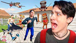 СКУЛБОЙ ПРОТИВ ИТАЛЬЯНСКИХ БРЕЙНРОТОВ! БЕЗУМНЫЙ СЕРИАЛ ПРО SCHOOLBOY RUNAWAY!