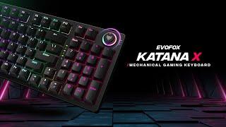 Get ready to dominate with the EvoFox Katana X Mechanical Gaming Keyboard