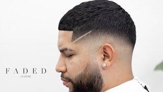 PERFECT MID FADE, SIMPLE STEPS, BEGINNER BARBER TUTORIAL!!!