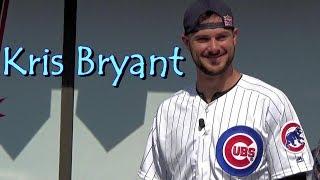 Kris Bryant autographs 1935 Chicago Cubs/Tigers World Series Photo - Sluggers Wrigleyville 4/11/2018