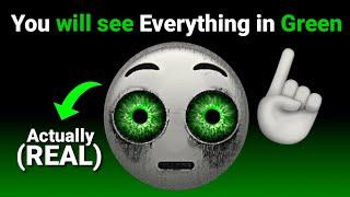 This Video will Make You See Everything in Green Color! 🟢