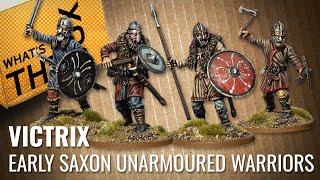 Unboxing: Early Saxon Unarmoured Warriors | Victrix Miniatures