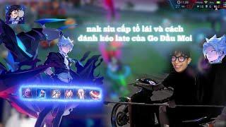 Chia Sẽ Kinh Nghiệm Cầm Nakroth Kéo Late Game Khi Gặp Team Ép Của Go Đầu Moi