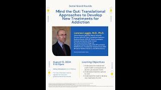 Semel Grand Rounds, 2024-08-13, Dr. Lorenzo Leggio
