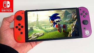 Sonic Frontiers looks Amazing on OLED Nintendo Switch | Gameplay