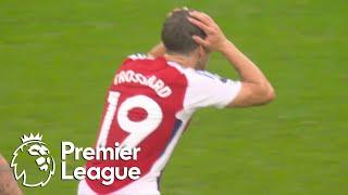 Arsenal's Leandro Trossard sent off for second yellow against Man City | Premier League | NBC Sports