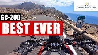 Canary Motorcycle Tours Ep2 Best Road in the World - GC200 West Coast Road