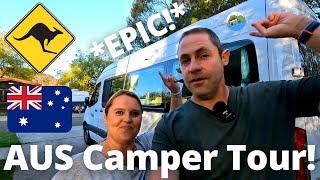 Australian Campervan Rental *VAN TOUR* - EPIC Trip!