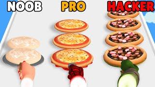 NOOB vs PRO vs HACKER in I Want Pizza