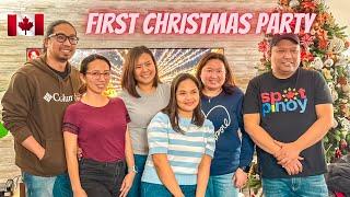 first christmas party sa susunod sana kumpleto na | buhay canada