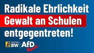 Radikale Ehrlichkeit – Gewalt an Schulen wirksam entgegentreten!