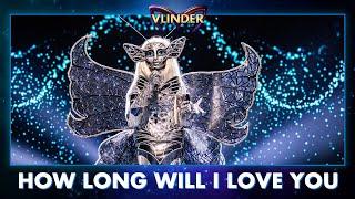 Vlinder - ‘How Long Will I Love You’ | The Masked Singer | seizoen 3 | VTM