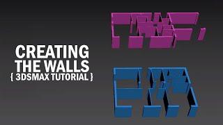 3ds Max Tutorial | How To Create Walls