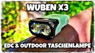 Wuben X3 Edc/Outdoor Taschenlampe