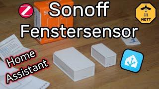 Sonoff Zigbee Fenstersensor in Home Assistant einrichten + Automation (Zigbee2MQTT)