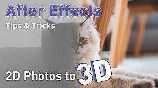 Turn 2D Photos to 3D with After Effects (Faster & Easier)