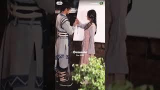 xu kai and Esther yu filming Sword and Fairy 6 #仙剑六祈今朝