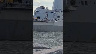 USS New York (LPD 21) #LANDING #SHIP  #containership #army #naval #navy #usa #wow #oiltanker #epic