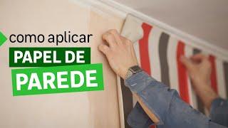 Como aplicar papel de parede | Leroy Merlin