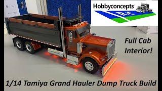 Tamiya 1/14 Grand Hauler Dump Truck - Build