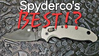 My Number One Spyderco? Manix 2 Full Review