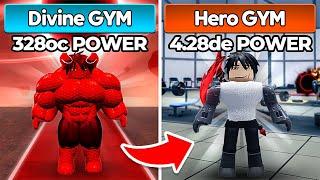 I Unlocked NEW Hero Gym and MAX POWER Cyborg Alter in Gym League!