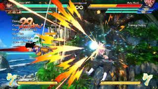 DRAGON BALL FighterZ (1.32) NEW GT Goku Corner to corner combo!